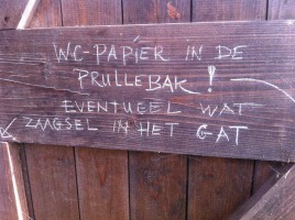 Informatie - Composttoilet / Kakdoos