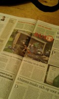 Jubileum 10 jaar Rustpunten - In de KRANT