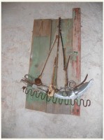 Expositie Greet Koeg met beeldend werk / Kerk van Zuurdijk