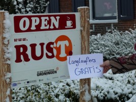 GEOPEND! Ondanks de sneeuw....