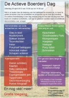 ACTIEVE BOERDERIJDAG - VOORTHUIZEN