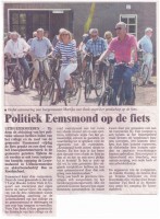 Politiek Eemsmond op de fiets